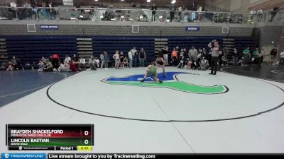 100 lbs Cons. Round 2 - Brayden Shackelford, Middleton Wrestling Club vs Lincoln Bastian, Idaho Gold