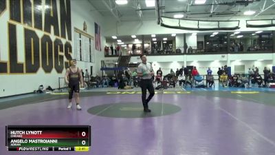 174 lbs Champ. Round 1 - Hutch Lynott, Chicago vs Angelo Mastroianni, Adrian