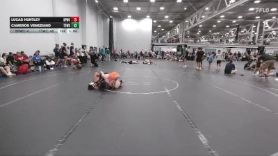 106 lbs Round 2 (4 Team) - Lucas Huntley, Spear WC vs Cameron Veneziano, Team Tugman WC