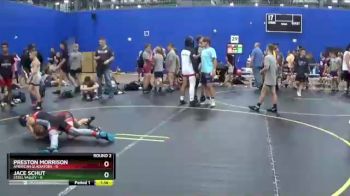80 lbs Round 2 (6 Team) - Preston Morrison, American Gladiators vs Jace Schut, Steel Valley