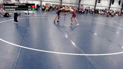 Silver 141 lbs 3rd Place Match - Mycah Beckett, Wisconsin-La Crosse vs Cole Bozile, St. Cloud State