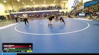 Quarterfinal - Cara Brown, Coeur D Alene vs Aurla Palmer, Sandpoint