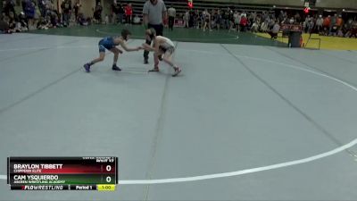 65 lbs Cons. Round 1 - Cam Ysquierdo, Askren Wrestling Academy vs Braylon Tibbett, Chippewa Elite