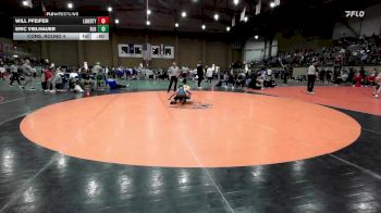 126 lbs Cons. Round 4 - Will Pfeifer, Liberty vs Eric Vielhauer, Basehor-Linwood