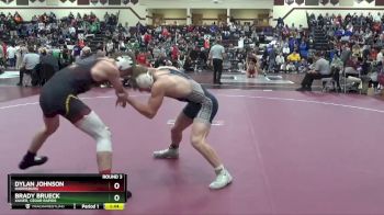 144 lbs Round 3 - Brady Brueck, Xavier, Cedar Rapids vs Dylan Johnson, Harrisburg