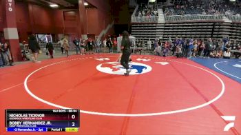 88-94 lbs Round 2 - Nicholas Ticknor, Glenrock Wrestling Club vs Bobby Hernandez Jr., Cody Wrestling Club