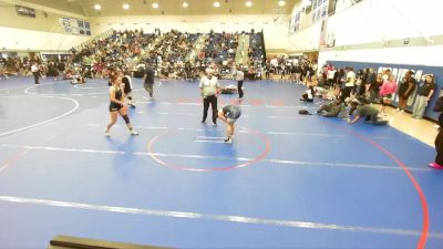 140 lbs Cons. Round 3 - Charlee Marquez, Walnut vs Kaitlyn Krenz, Poway