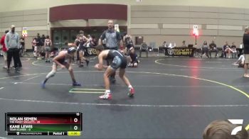 101 lbs Quarterfinals (8 Team) - Nolan Semen, The Funky Singlets vs Kane Lewis, Team Illinois