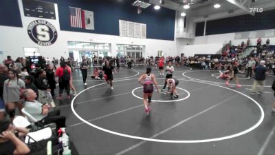 140 lbs Quarterfinal - Macie Brooks, Orange Lutheran High School vs Serenity Rodriguez, 951 Wrestling Club