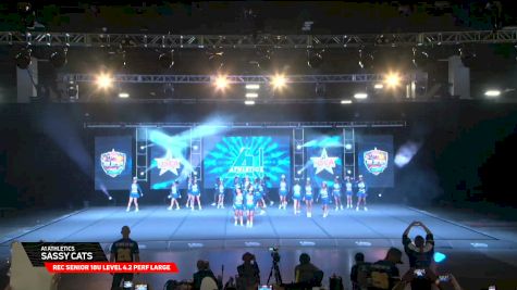 A1 Athletics - Sassy Cats [2026 Rec Senior 18U Level 4.2 Perf Large Day 2] 2026 US Open Cheerleading & Dance Championship