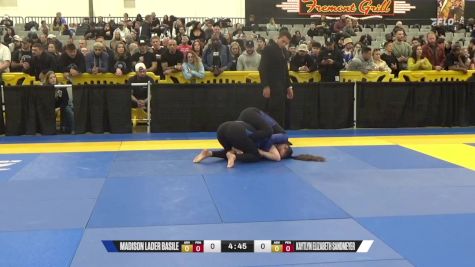 Kaytlyn Elizabeth Sandmeyer vs Madison Lader Basile 2024 World IBJJF Jiu-Jitsu No-Gi Championship