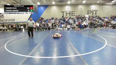 79 lbs Quarterfinal - Porter Aimone, Team Prestige Wrestling vs August Ellis, Sanderson Wrestling Academy