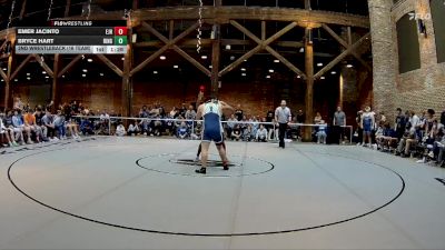 215 lbs 2nd Wrestleback (16 Team) - Bryce Hart, Ringgold vs Emer Jacinto, East Jackson HS