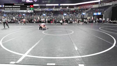 163-178 lbs Consi Of 4 - Stefania Aranguiz, Sc Punishers vs Madeline Barchak, Webb City Youth Wrestling