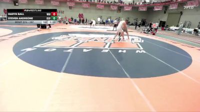 197 lbs Champ. Round 2 - Hadyn Ball, Wabash vs Steven Andreone, Olivet