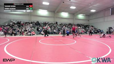 126 lbs Rr Rnd 2 - Tucker Goins, G3 Grappling vs Owen Oleson, Checotah Matcats