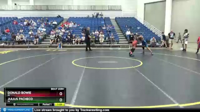 125 lbs Quarterfinal - Donald Bowie, IN vs Julius Pacheco, MI