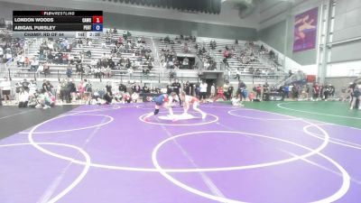 59 kg Champ. Rd Of 64 - London Woods, Cardinal WC vs Abigail Pursley, Pembroke RTC