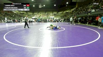 120 lbs Quarterfinal - Caiden Avila, Madera vs Carlos Melgoza, Kingsburg
