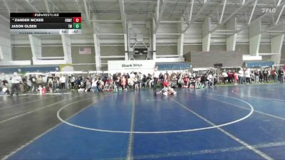 60 lbs Champ. Round 2 - Jason Olsen, Timpanogos Wrestling vs Zander Mckee, Uintah Wrestling