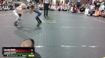 61 lbs Round 7 (8 Team) - Karson Smith, Ares Black vs Calvin Greer, Contenders WA Blue