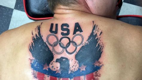 Chris Brooks Gets the Ultimate Olympic Tattoo