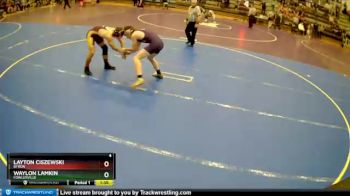 171 lbs Round 1 - Layton Ciszewski, Byron vs Waylon Lamkin, Fowlerville