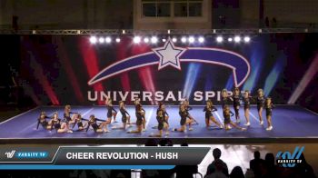 Cheer Revolution - HUSH [2022 L4 Junior - D2 Day 1] 2022 Universal Spirit Concord Challenge