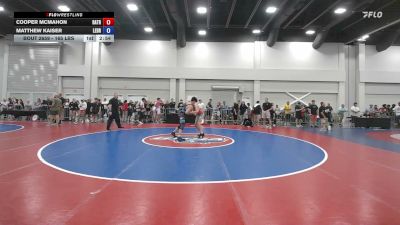 165 lbs Cons. Sub-quarters - Cooper McMahon, Radford Trained vs Matthew Kaiser, Legacy Dragons