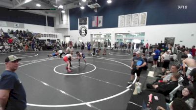 138 lbs Quarterfinal - Nathan Reyes, La Costa Canyon High School Wrestling vs Mason Wilson, Threshold Wrestling Club