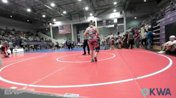 160 lbs Rr Rnd 1 - Kenzie Church, Skiatook Youth Wrestling vs Naomy Davis, Buck Pride Wrestling
