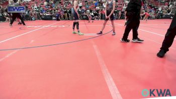 80 lbs Quarterfinal - Sutton Moore, Perry Wrestling Academy vs Austin Allen, Ponca City Wildcat Wrestling