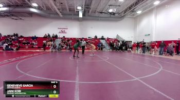 170 lbs Semifinal - Genevieve Garcia, Denver North vs Jaini Kobi, George Washington