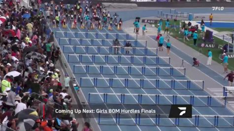 Youth Girls' 100m Hurdles Championship, Finals 1 - Age 11
