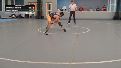 149 lbs Cons. Round 6 - Nathanial Higgins, Western Colorado University vs Daniel Badillo, Trinidad State