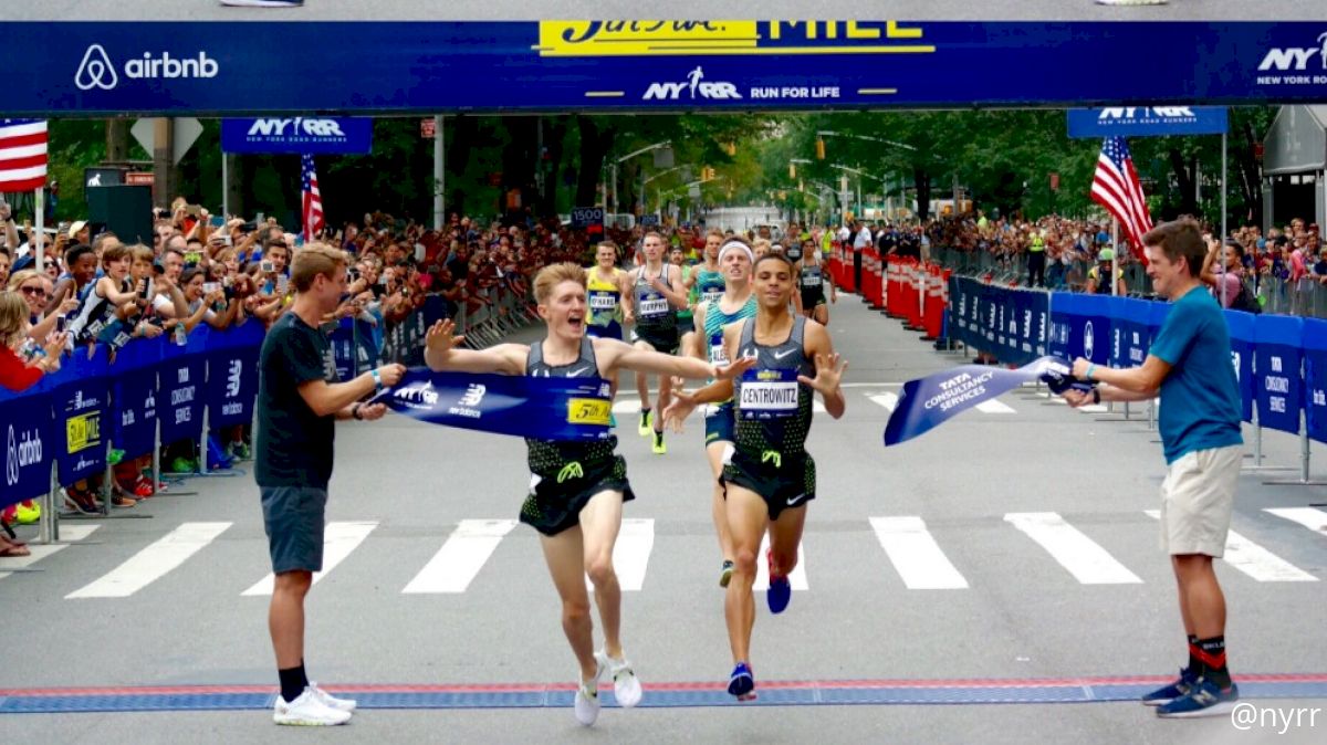 Simpson Wins, Jenkins Stuns Centrowitz at New Balance 5th Ave Mile