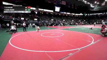 100 lbs Champ. Round 1 - Cane Tharp, BKV1 vs Tj Cutler, EAG2