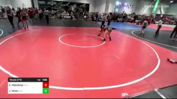 102 lbs Round Of 16 - Elias Mendiola, NM Gold vs Jadyn Wren, Red Wave