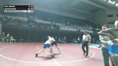 157 lbs Semifinal - Will Jenkins, Travelers Rest vs Blake Butler, May River