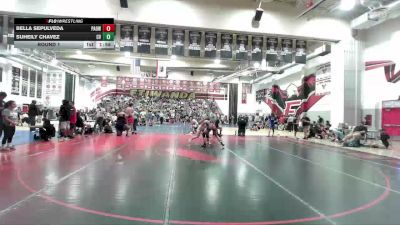 105 lbs Round 1 - Suheily Chavez, Citrus Valley vs Bella Sepulveda, Panther Academy Of Wrestling