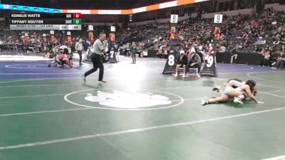 125 lbs Consi Of 8 #1 - Kenslie Watts, San Clemente (SS) vs Tiffany Nguyen, Santa Ana (SS)