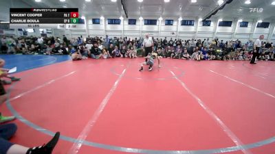 64 lbs Round Robin 1 - Vincent Cooper, PA Titan WC-EL vs Charlie Boula, EP Rattlers-EL