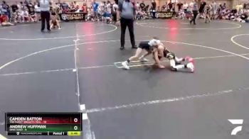 56 lbs Quarterfinals (8 Team) - Andrew Huffman, Ohio Gold vs Camden Batton, The Funky Singlets Teal