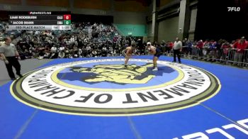 215 lbs 3rd Place Match - Jacob Mann, Siuslaw / Mapleton vs Liam Rodebush, Caldwell