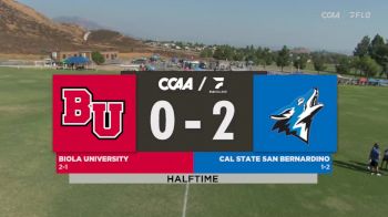Replay: Spanish Commentary - 2025 Biola vs CSUSB | Sep 13 @ 3 PM
