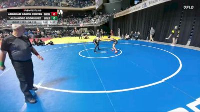 5A 113 lbs Quarterfinal - Alejandro Rodriguez, Uvalde vs Abraham Campa Cortes, Canyon Randall