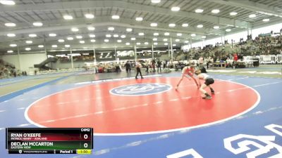 4-106 lbs Semifinal - Declan Mccarton, Eastern View vs Ryan O`keefe, Patrick Henry - Ashland