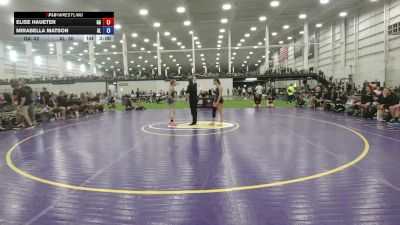 115 lbs Elise Haueter, Georgia vs Mirabella Matson, Alabama