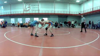 138 lbs 7th Place Match - Clayton Miller, Columbus East Wrestling Club vs Lucas Farmer, Cascade Middle School