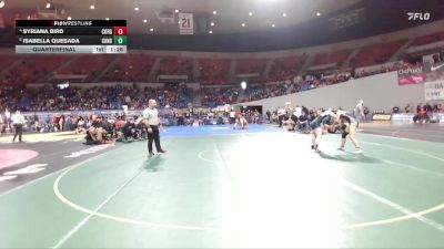 6A/5A Girls 130 Quarterfinal - Isabella Quesada, Canby Girls vs Syriana Bird, Corvallis Girls